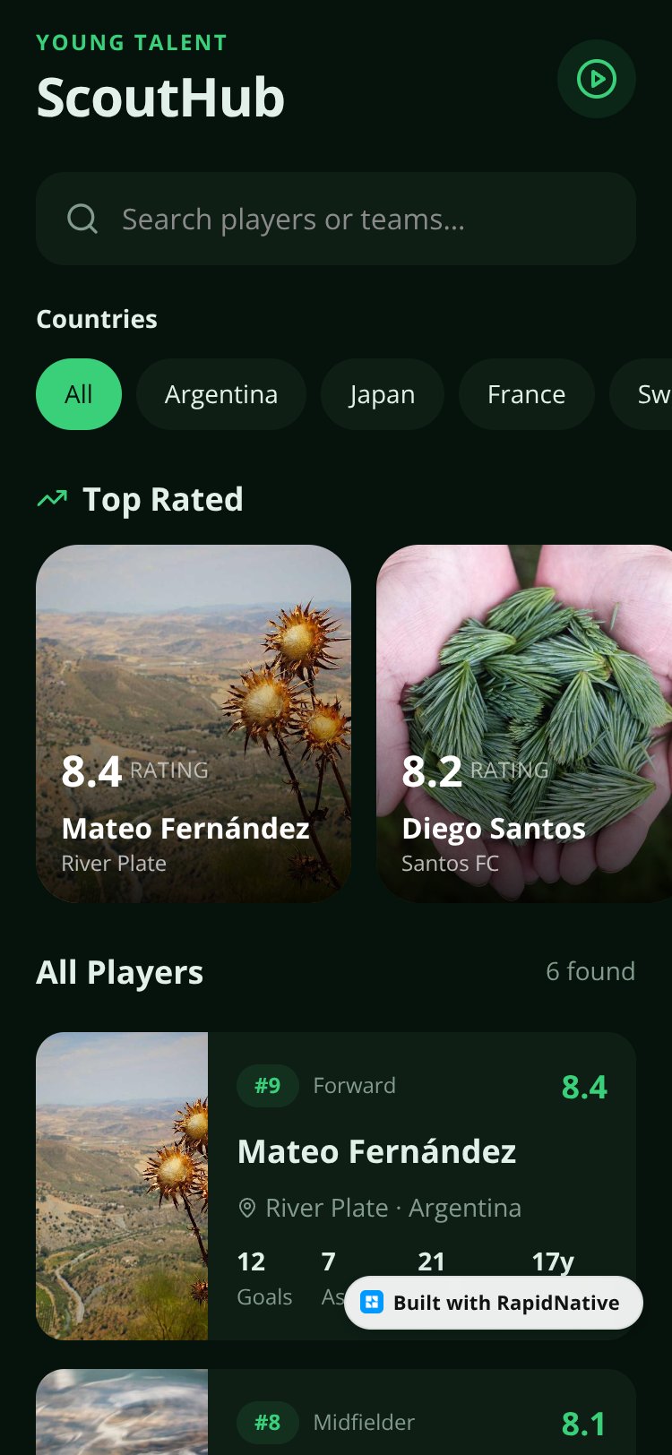 ScoutHub screen 4
