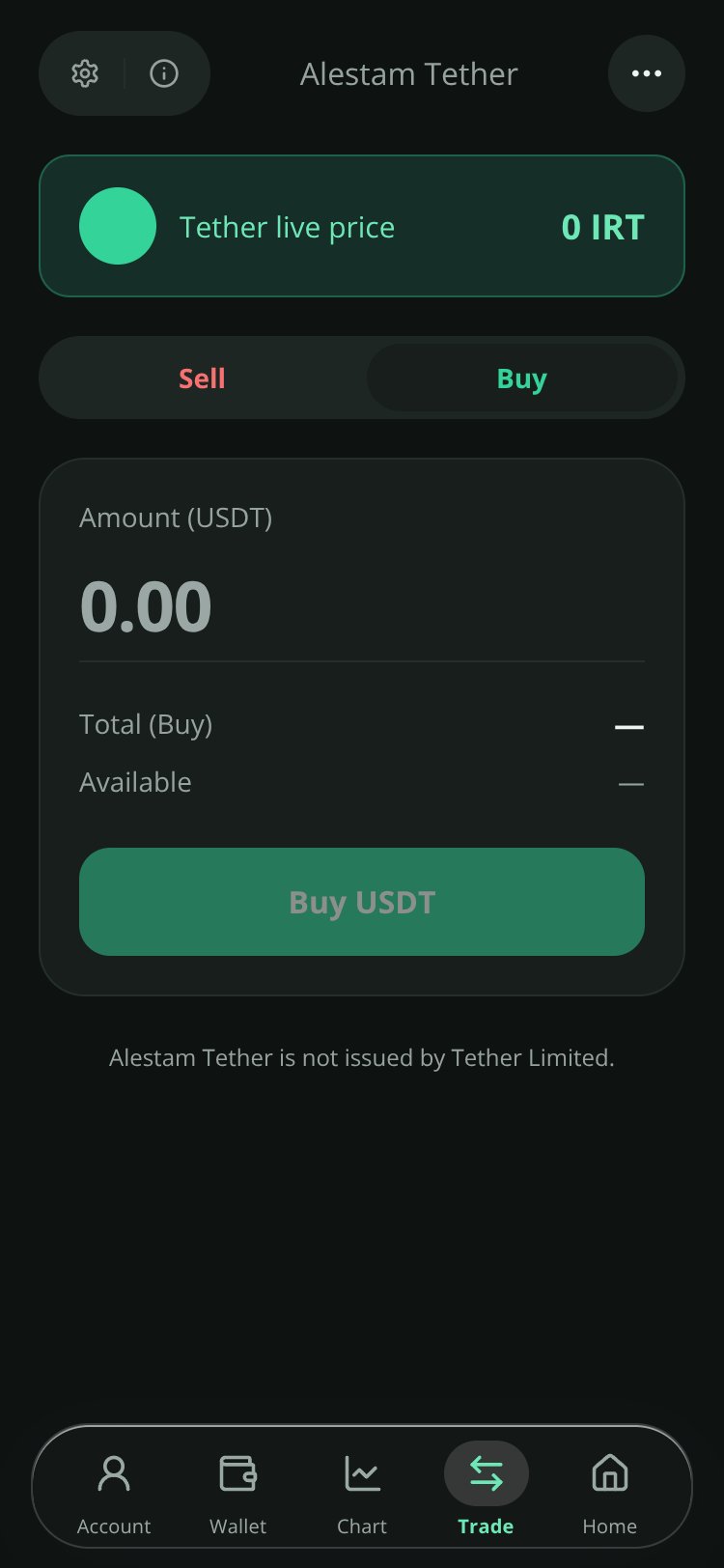 Alestam Tether screen 4