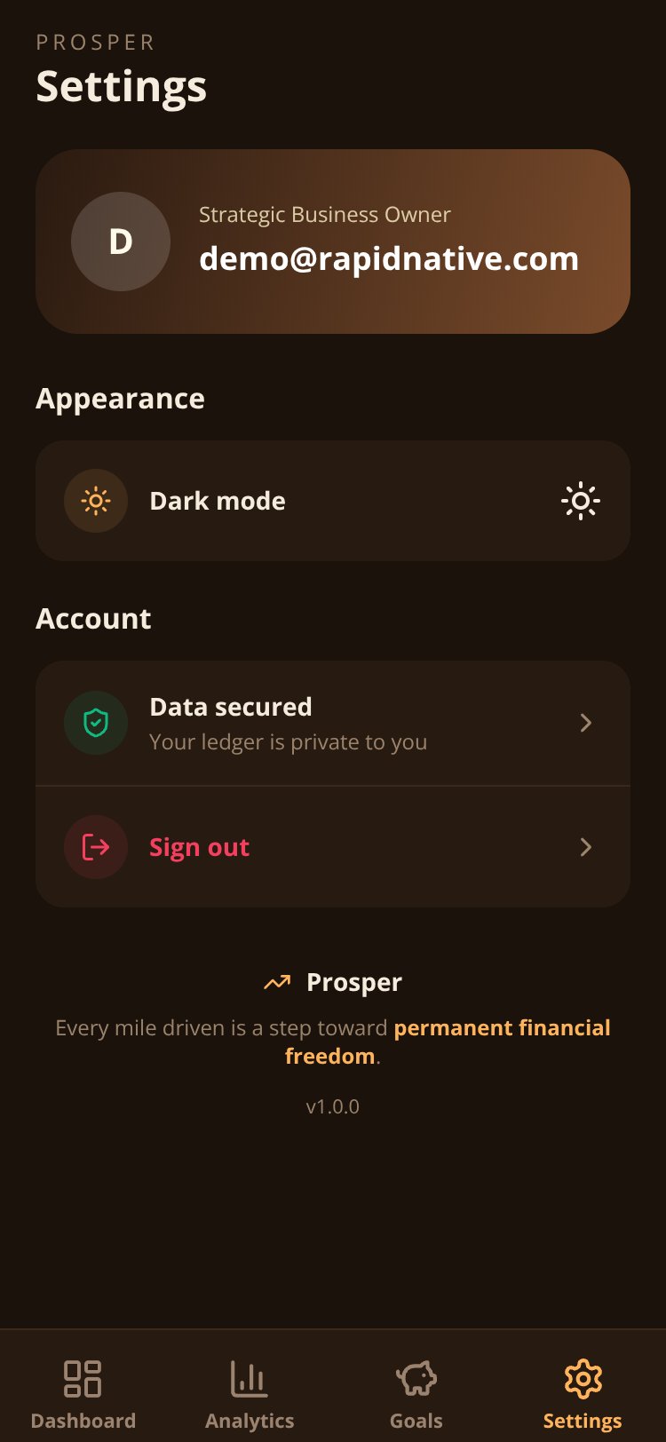 Prosper screen 4