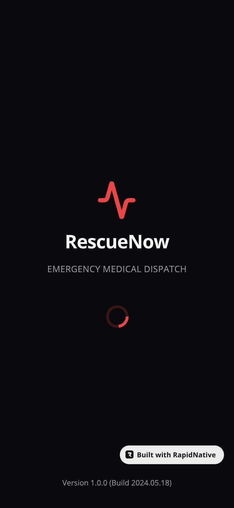 RescueNow screen 2