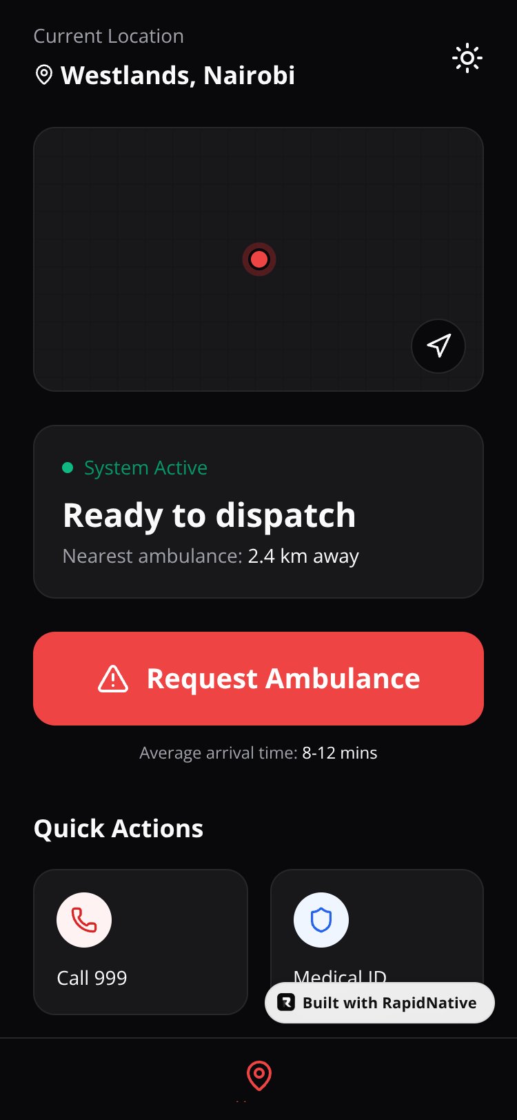RescueNow screen 3