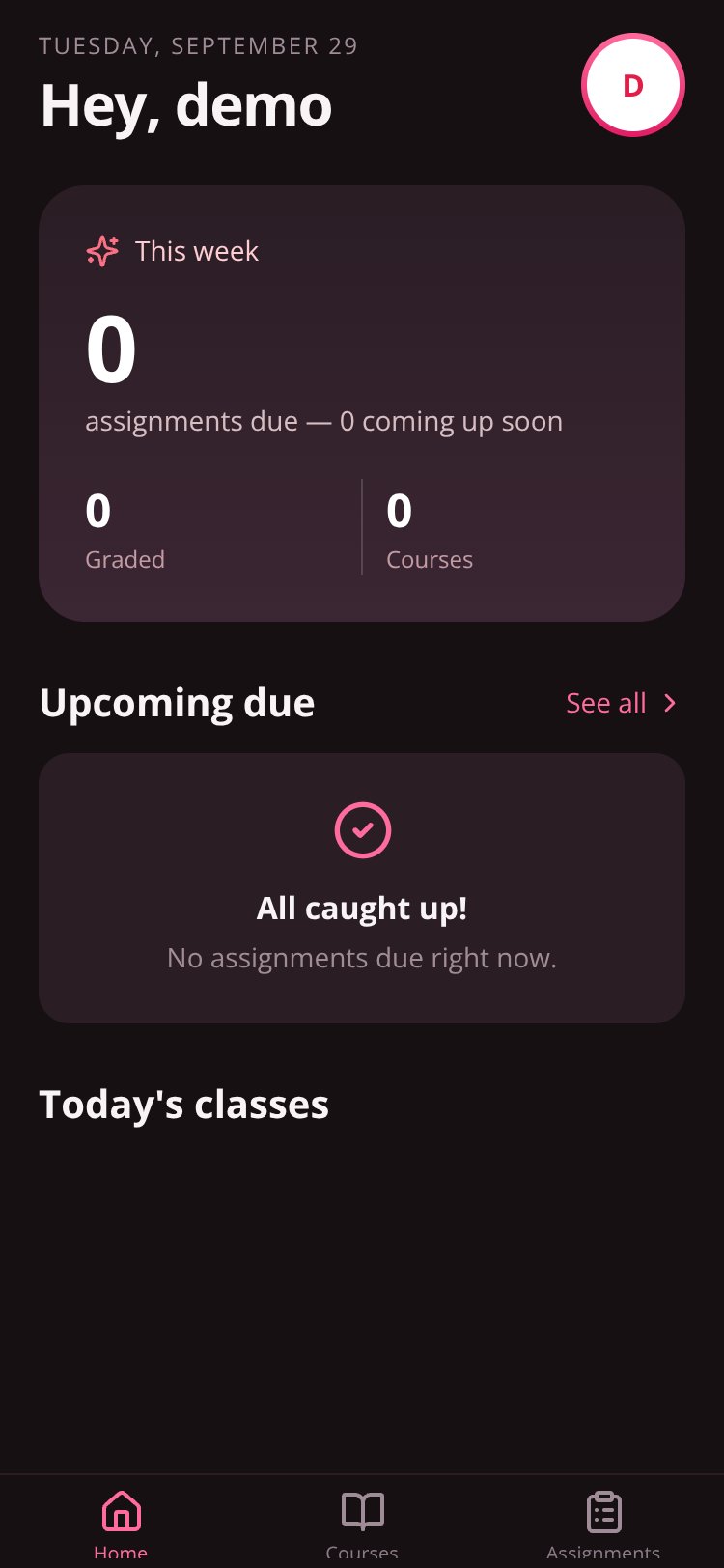 Campus screen 4