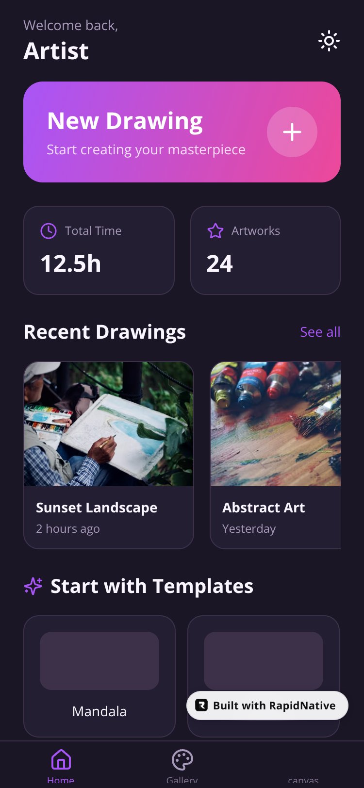 DrawApp screen 3