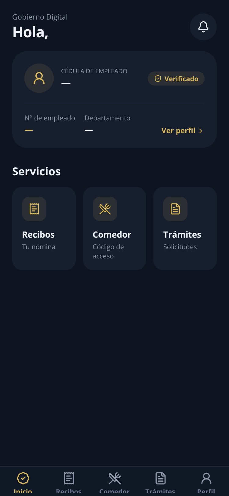 GovID screen 2