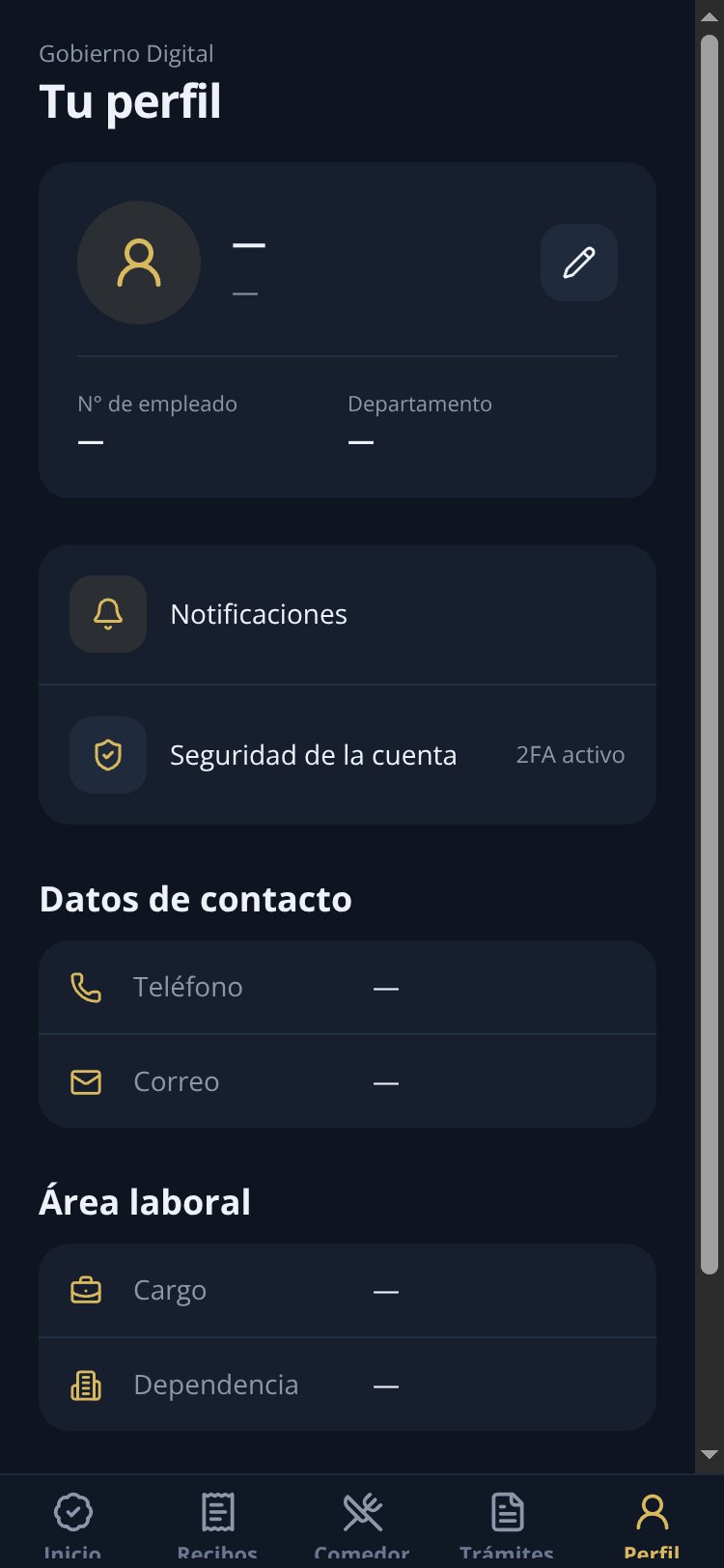 GovID screen 3