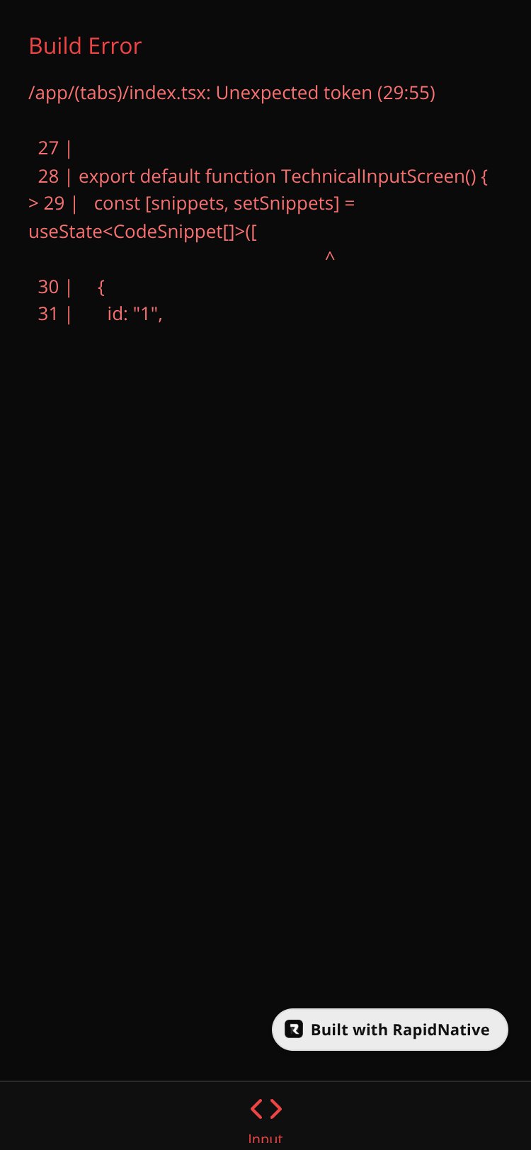 BuildCompass AI screen 1