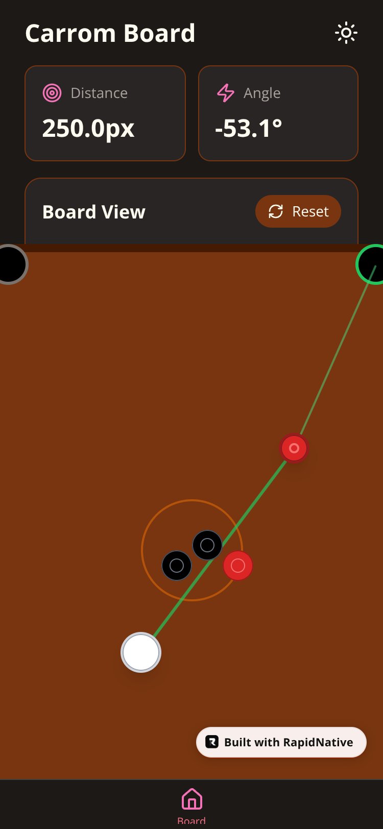 CarromPhysics Pro screen 1