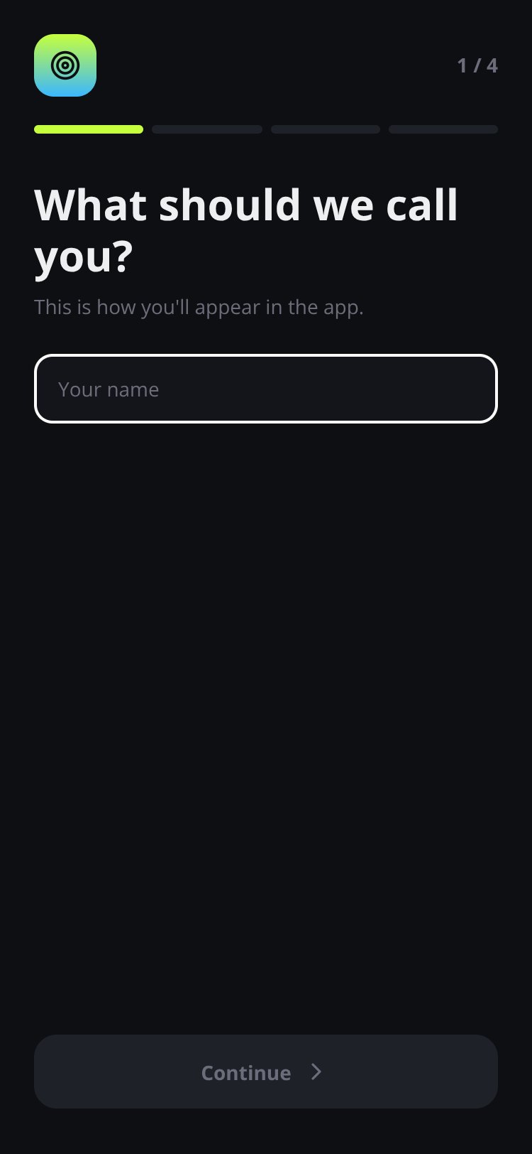 PulseFit screen 4