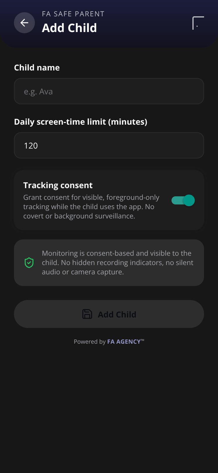 RapidNative App screen 5