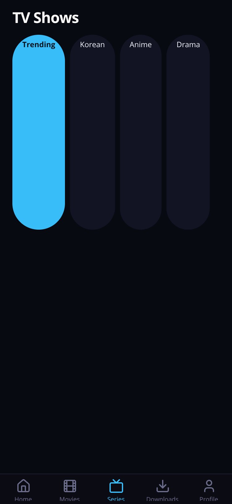StreamFlix screen 3