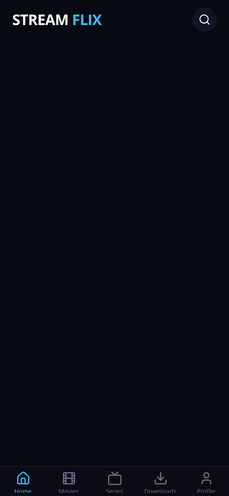 StreamFlix screen 4