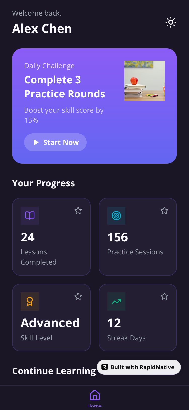 LearnDeck Pro screen 1