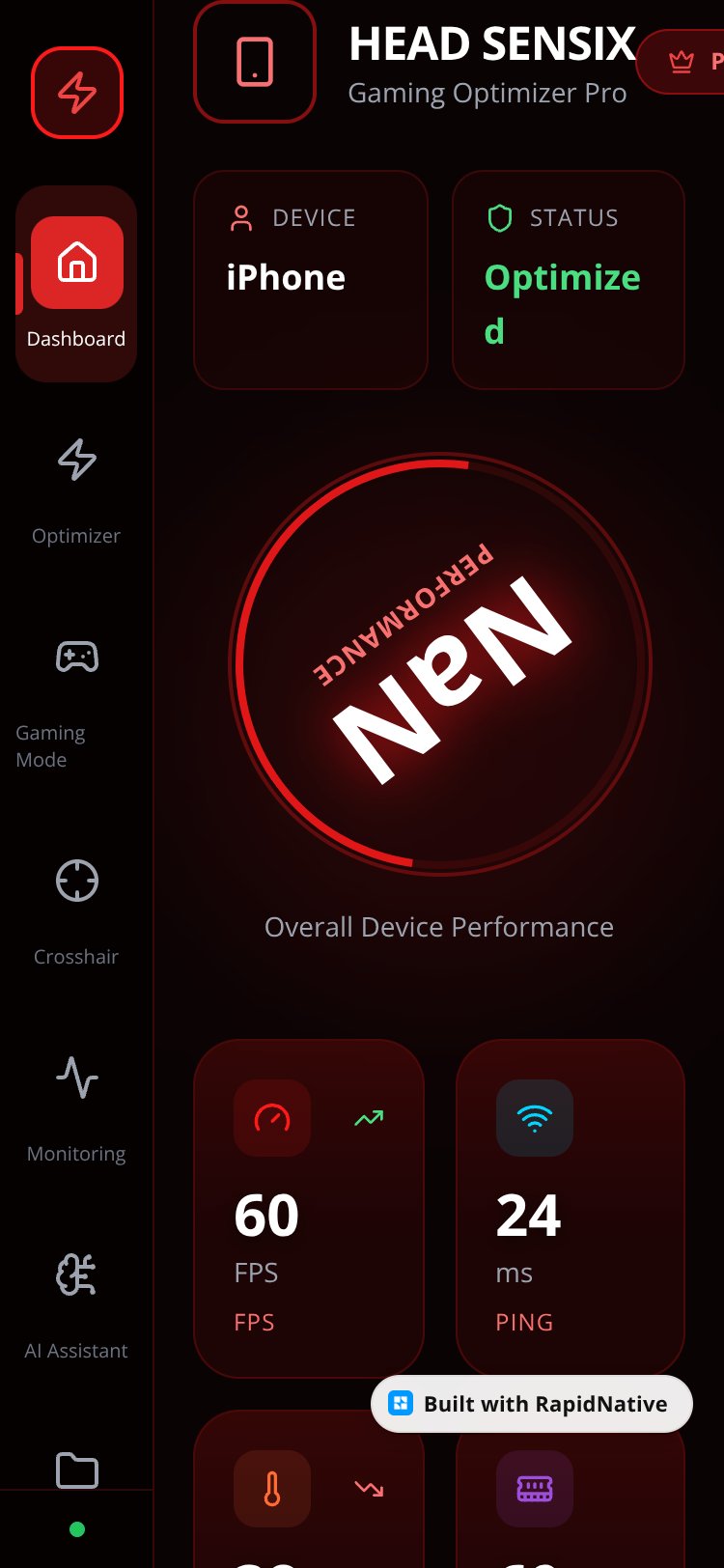RapidNative App screen 4