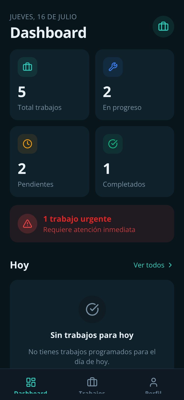 FieldPro screen 1