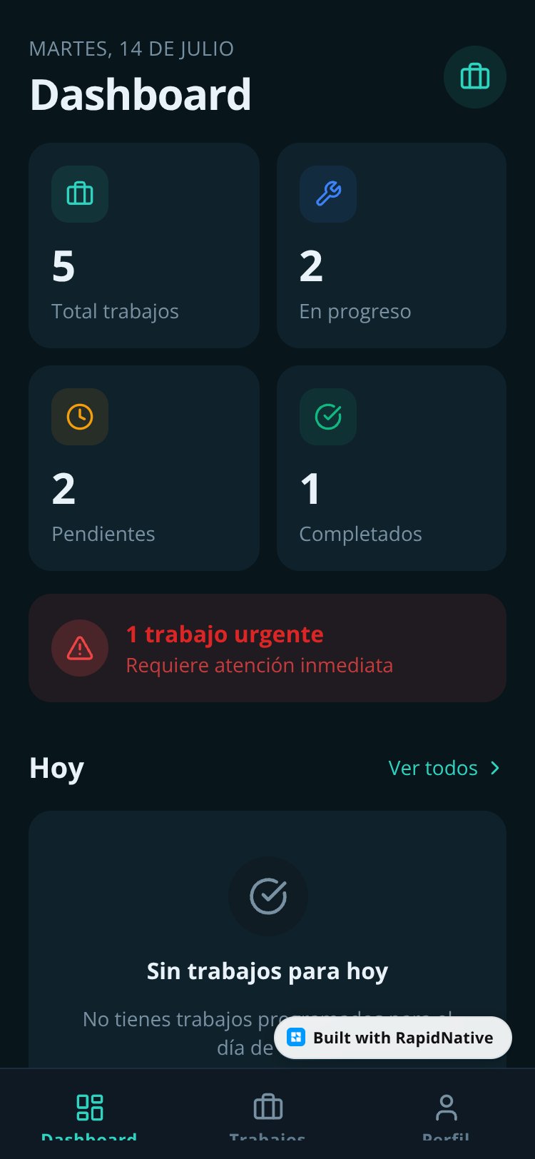 FieldPro screen 3