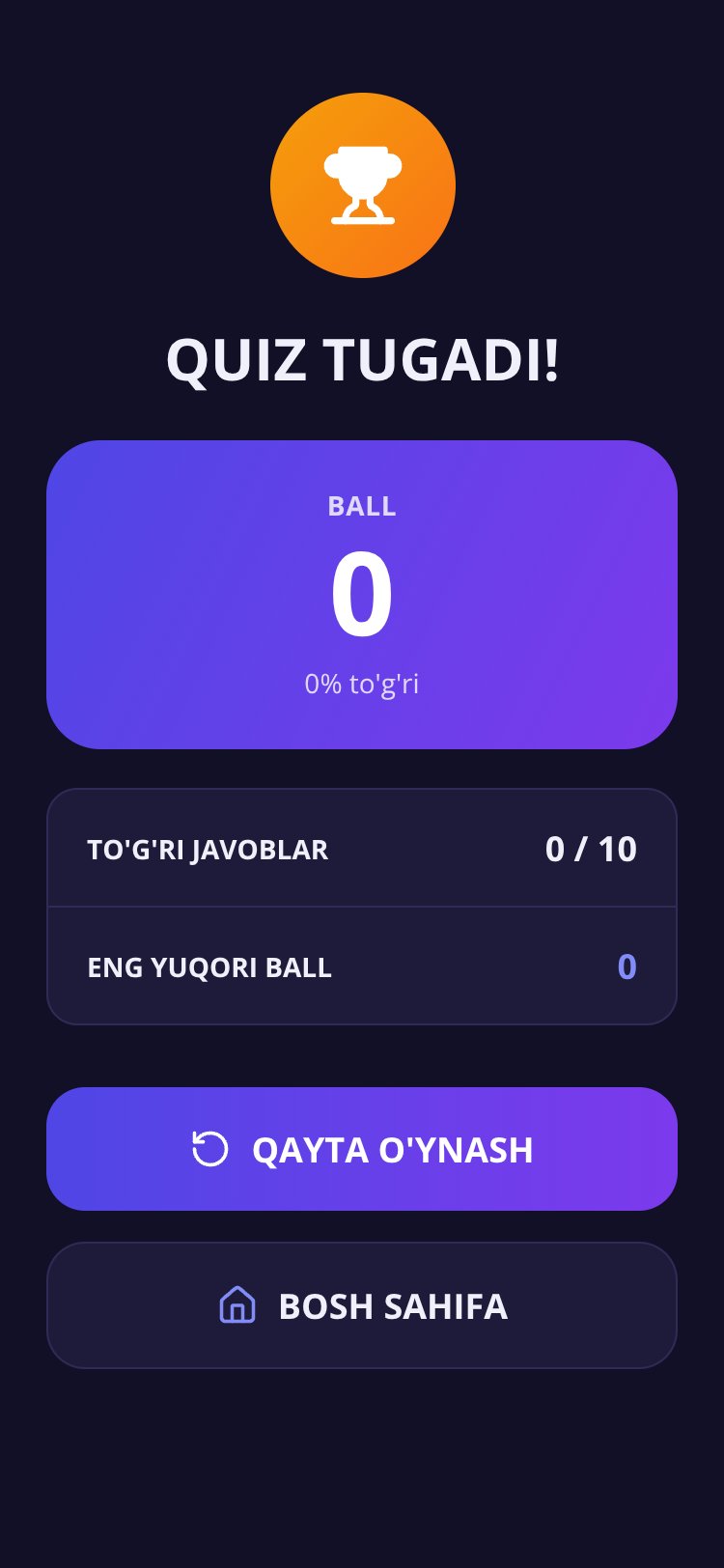 MATEMATIKA QUIZ screen 3