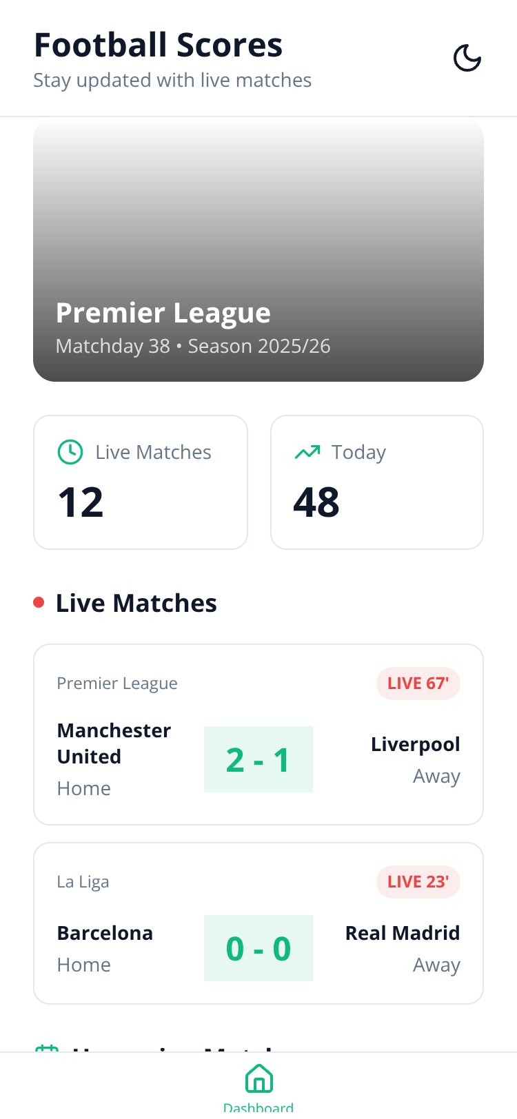 FootScore screen 1