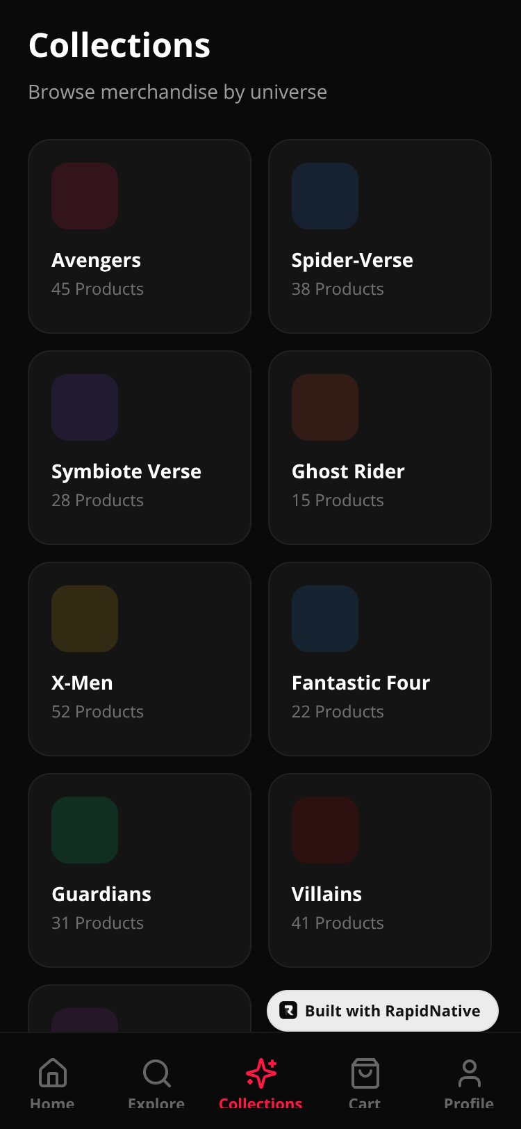 Marvel Nexus screen 3