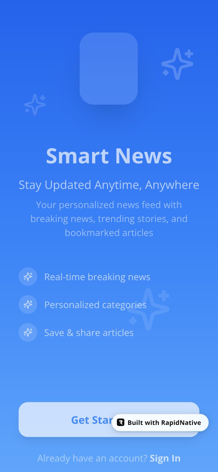 Smart News Reader screen 3