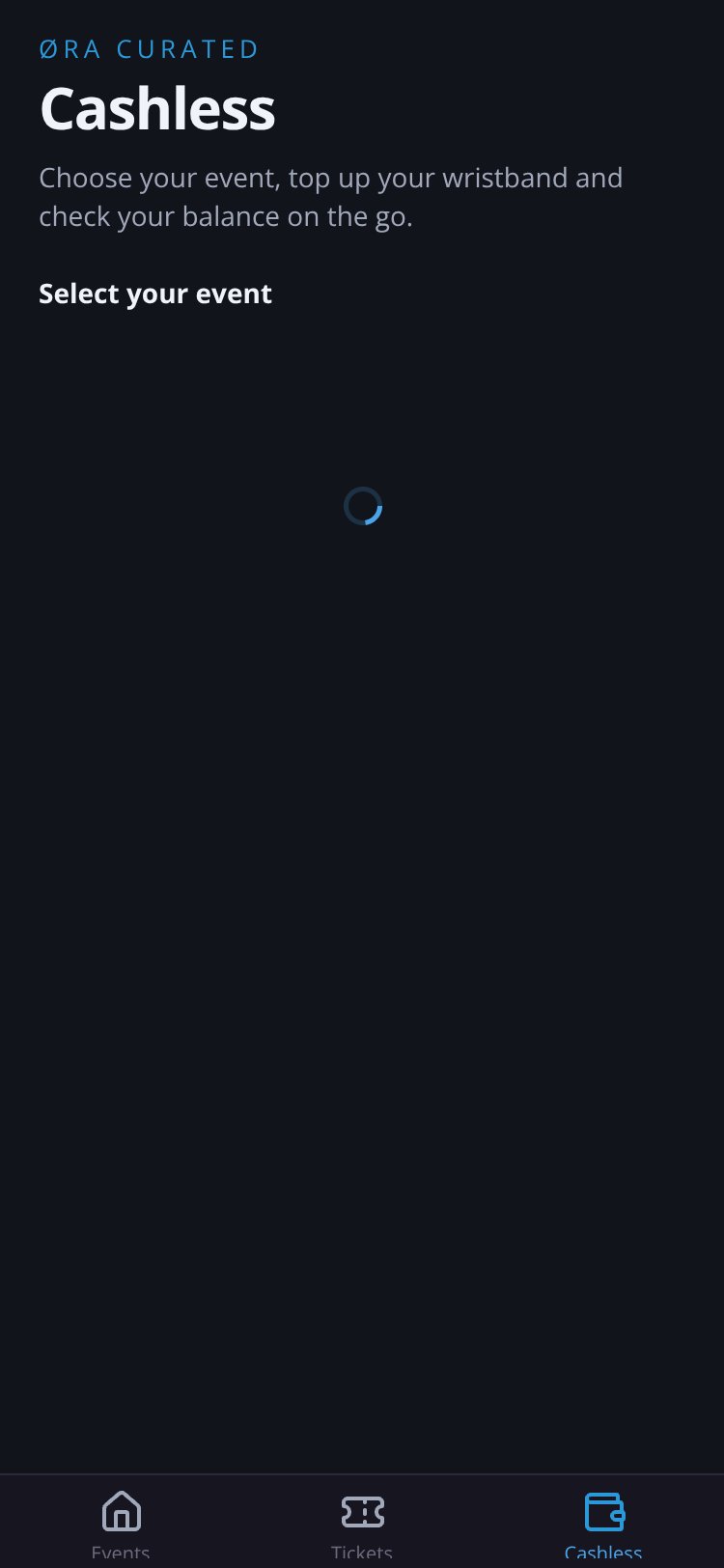 ØRA screen 1