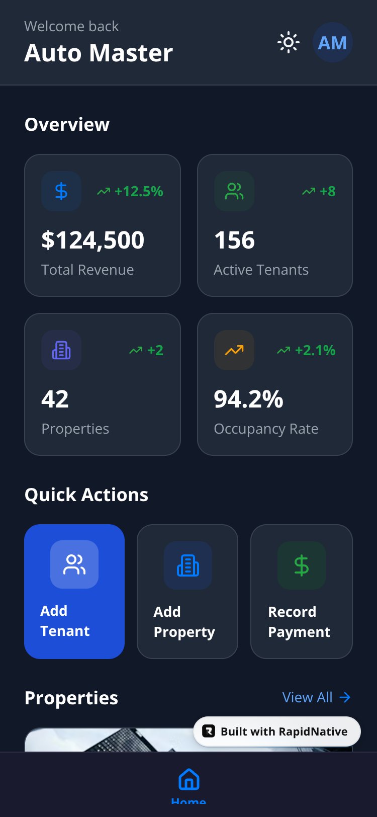 Auto Master screen 2