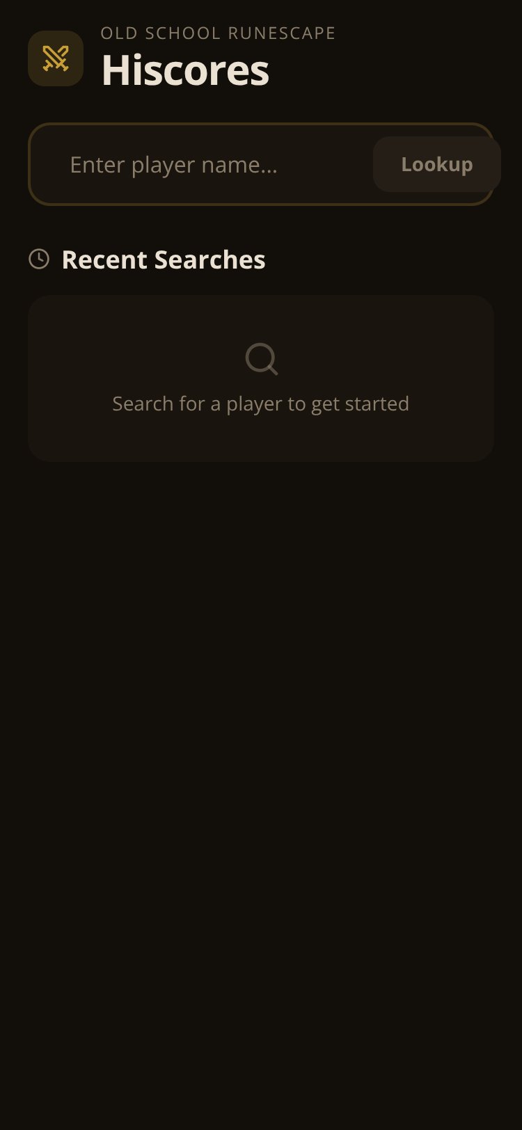 OSRS Hiscores screen 3