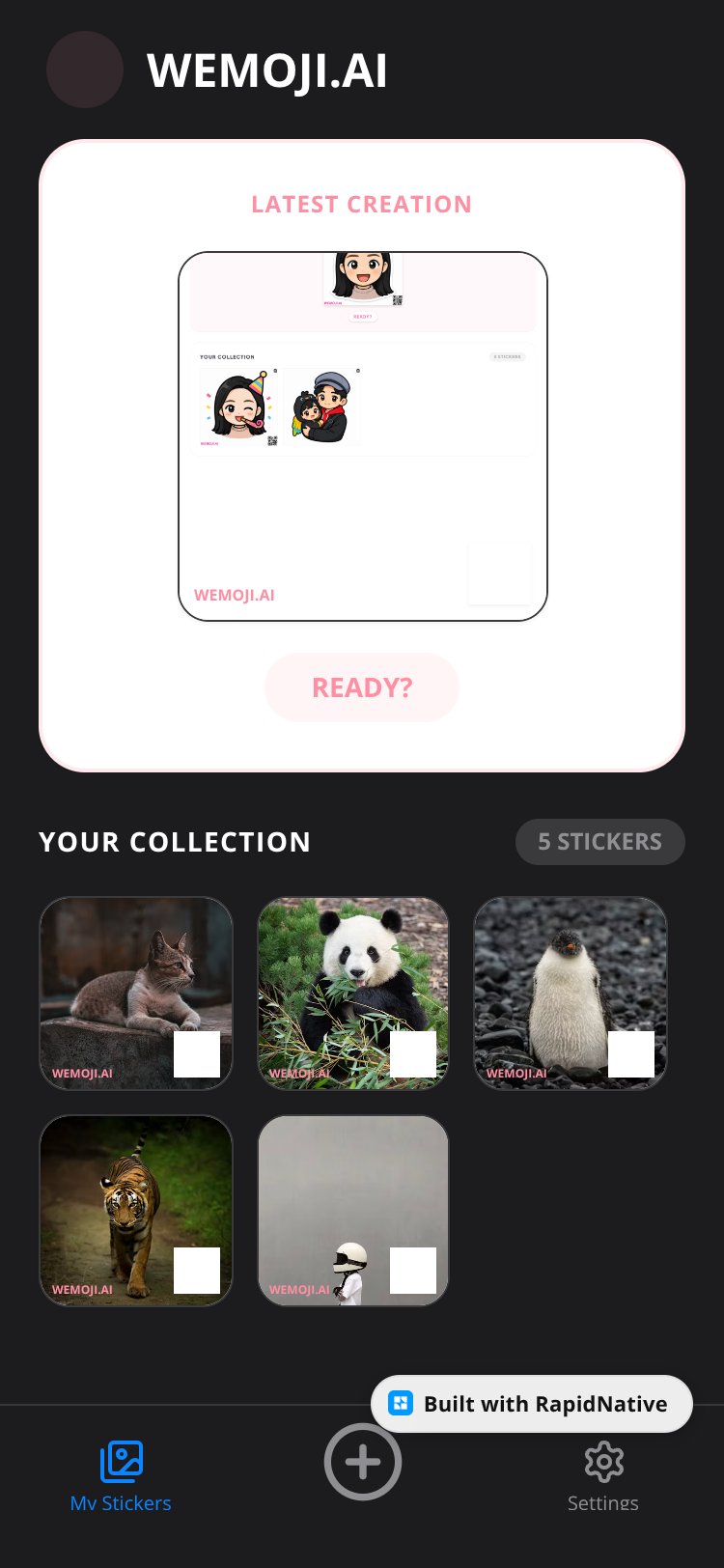 StickerSnap screen 5