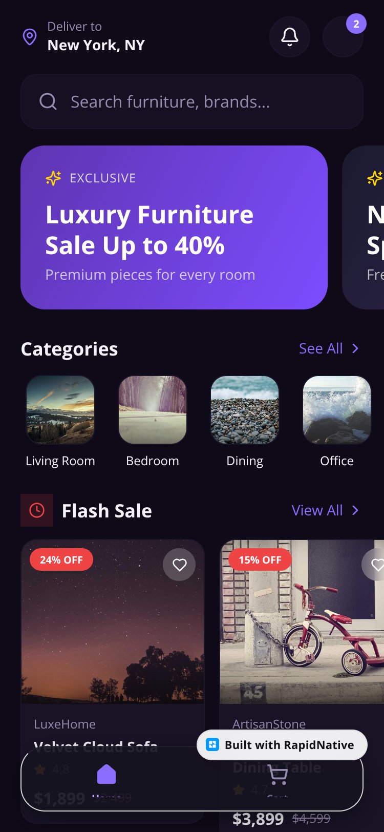 LuxoRoom screen 2