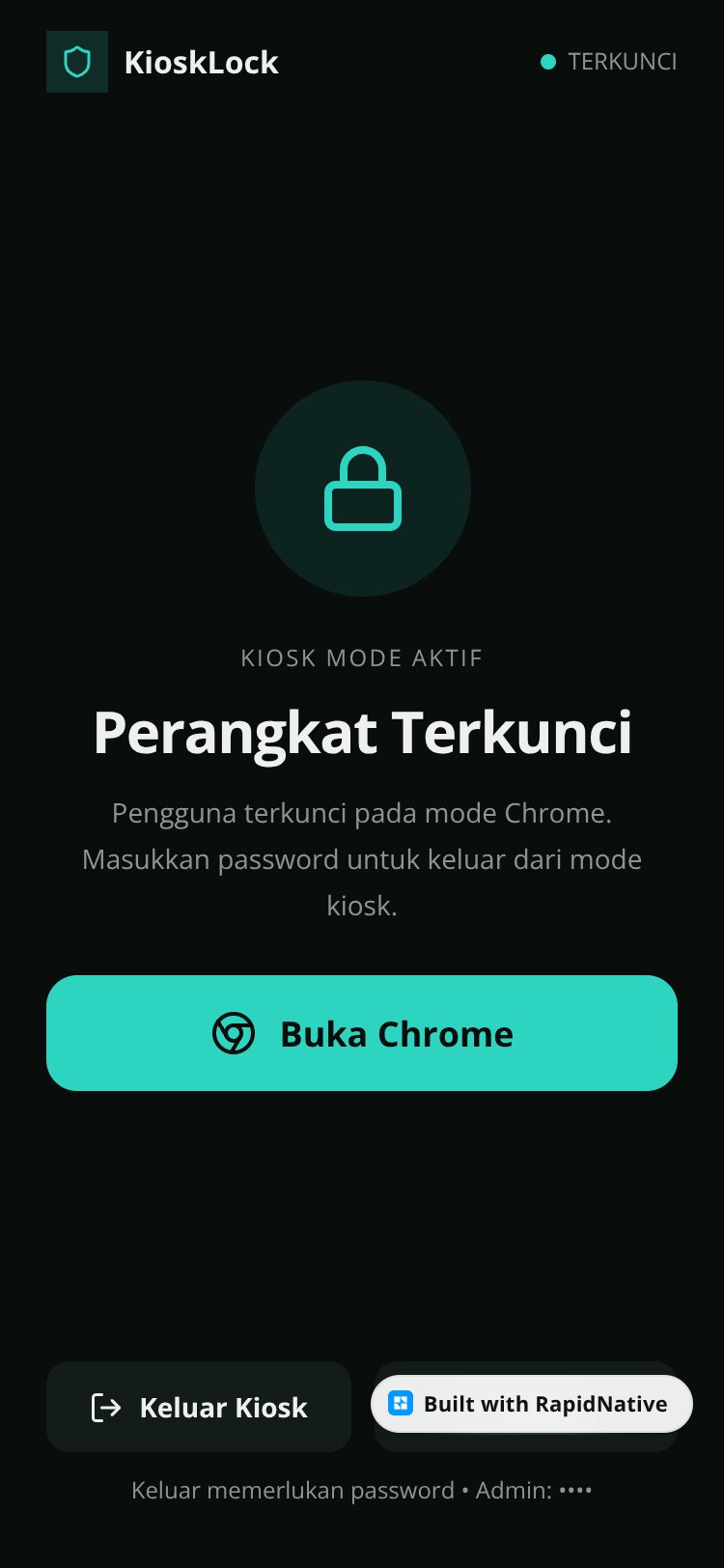 RapidNative App screen 2