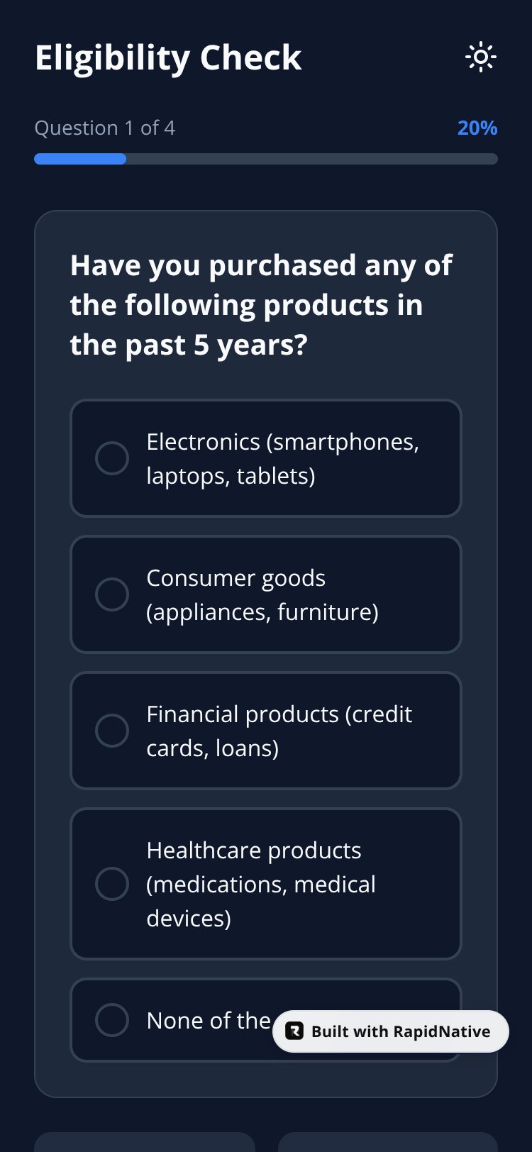 LawSmart screen 2