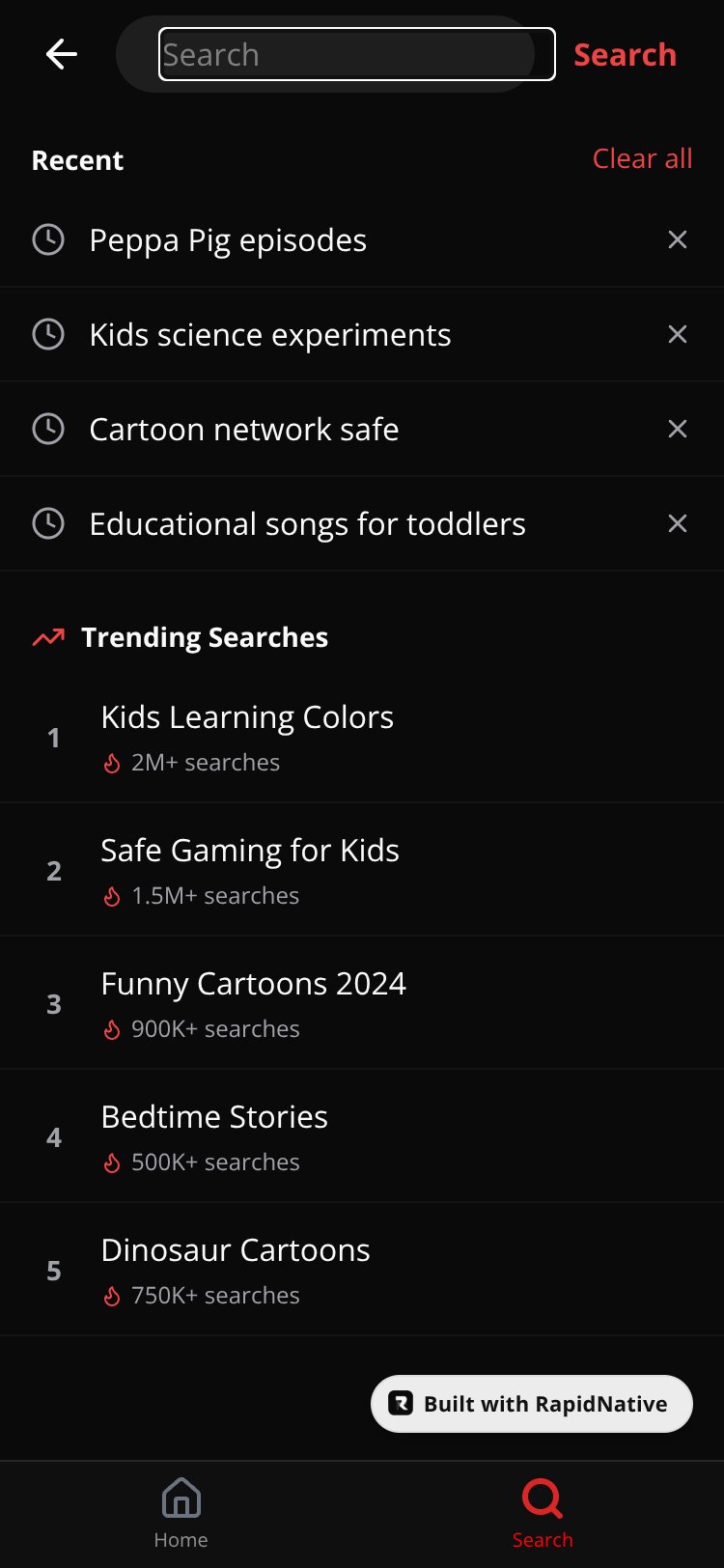 YouTube Safe Edition screen 3