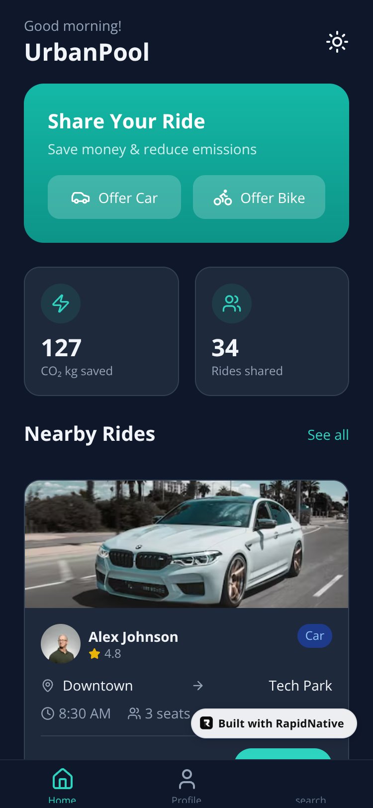 SharpFlow screen 1